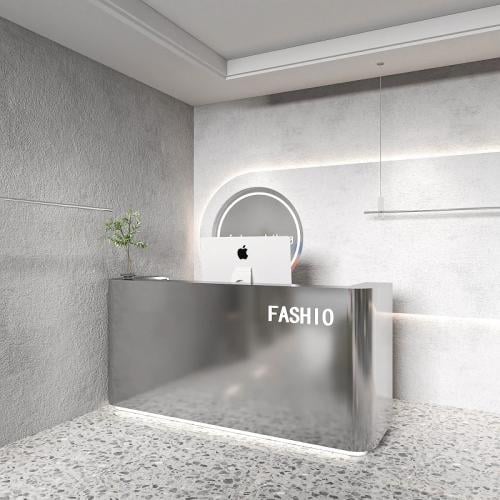 مكتب استقبال بتصميم ولون مذهل