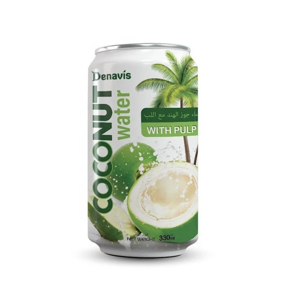 ماء جوز الهند مع اللب من دينافيس Denavis Coconut Water with Pulp