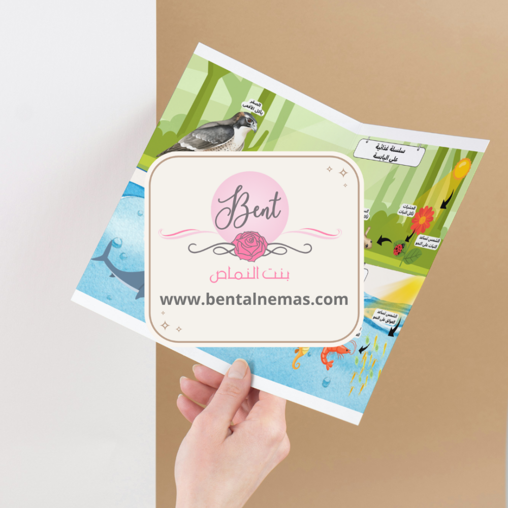 مطوية العلوم سلاسل الغذاء - ثاني