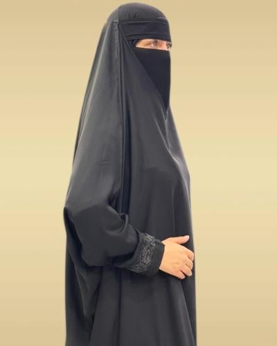 عباية راس كلفه ناعمه أكمام