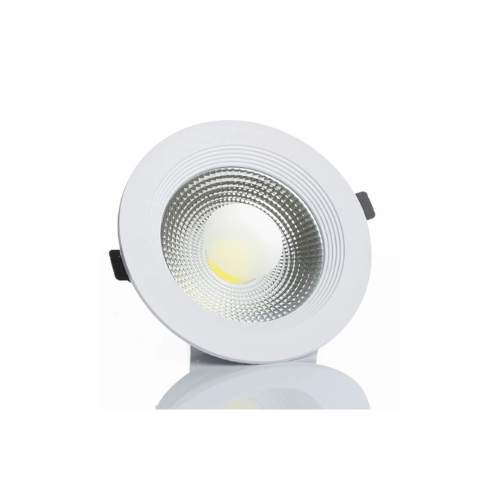 كشاف LED جبس 15 وات بإطار أبيض أنيق