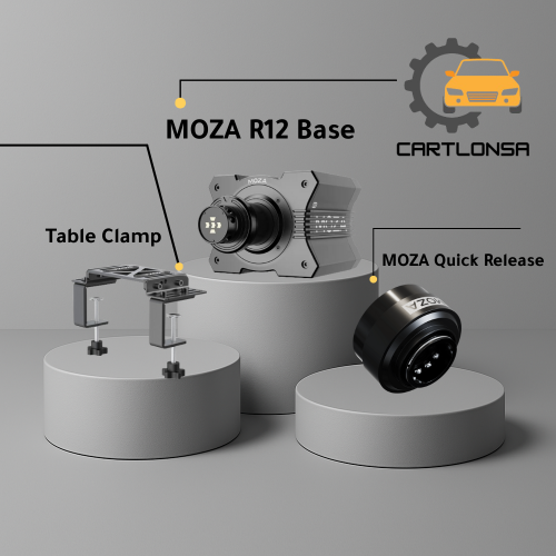 MOZA R12 Direct Drive Bundle