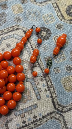 مسباح بولنق برتقالي (جومانجو) – دفء اللون وأناقة ا...