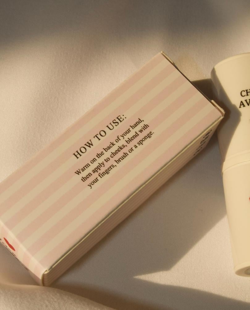 Cream blush for cheeks