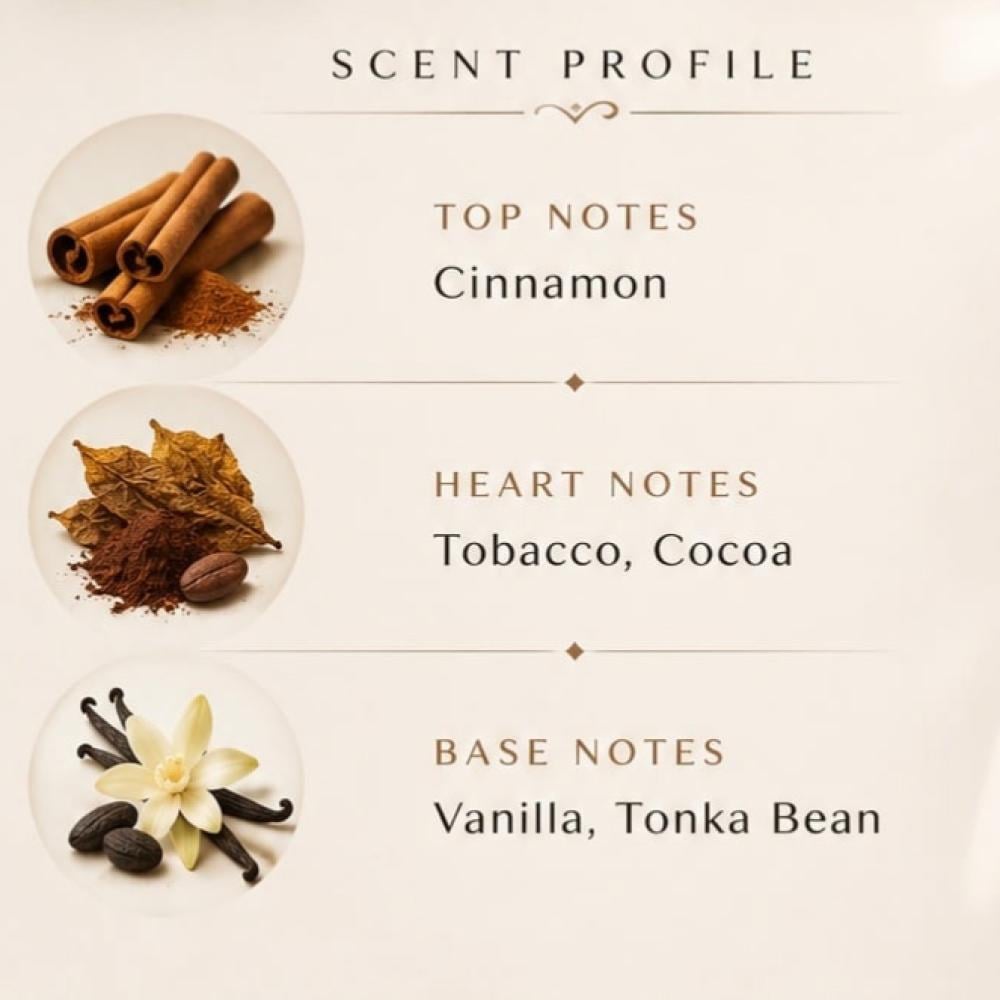 tobacco touch notes Maison Alhambra Touch, Bright Peach & Toscano Leather Experience the luxurious and captivating scent of Tobacco Touch Alhambra Maison Alhambra Tobacco Touch EDP