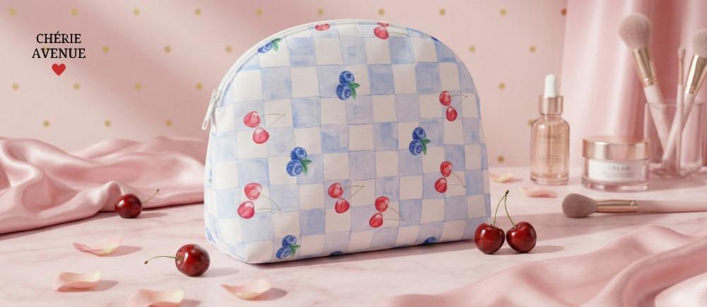 شنطة مكياج قماش