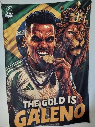 علم جالينو لاعب الأهلي السعودي