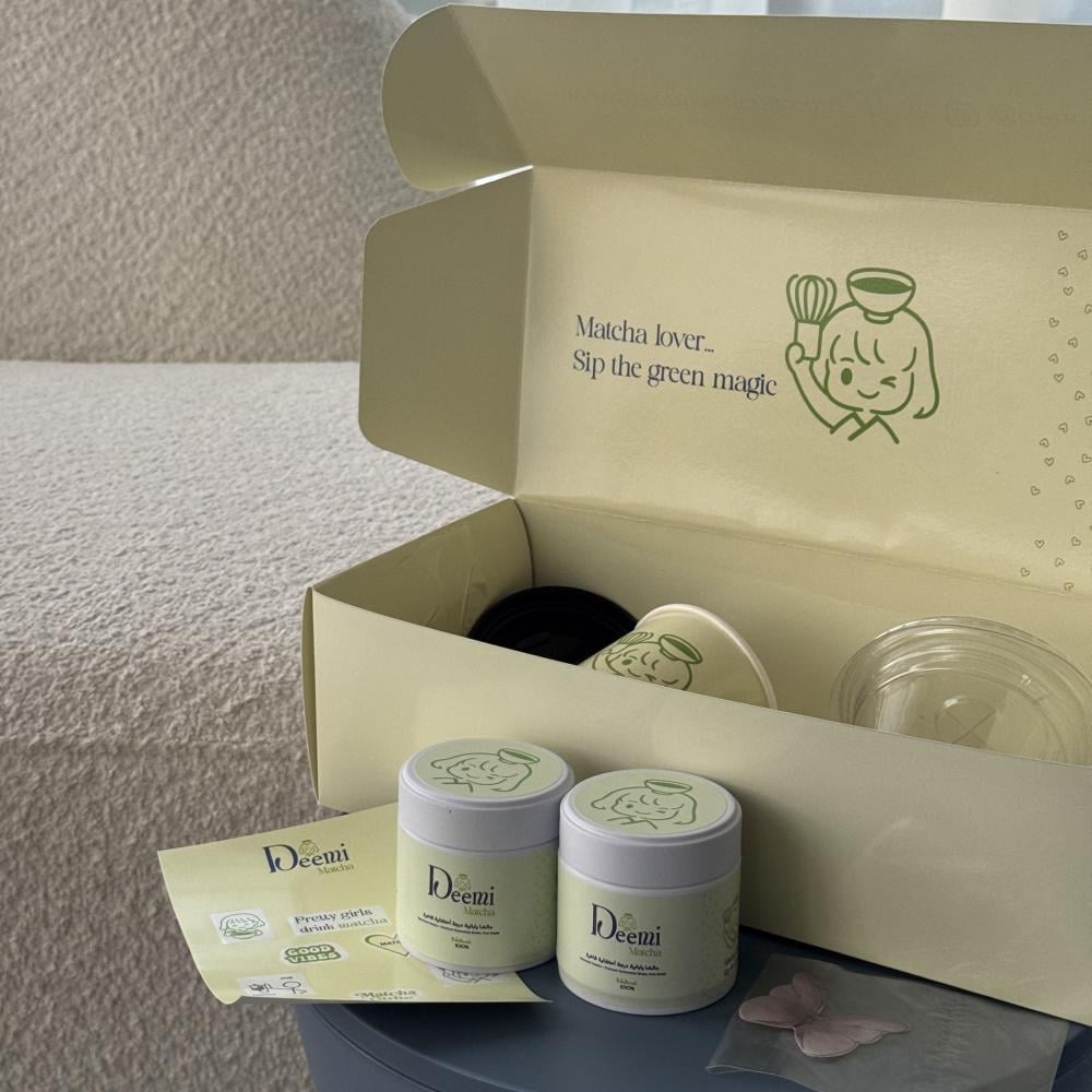 عرض خاص علبتين ماتشا يابانية احتفالية فاخرة (30 غرام × 2)