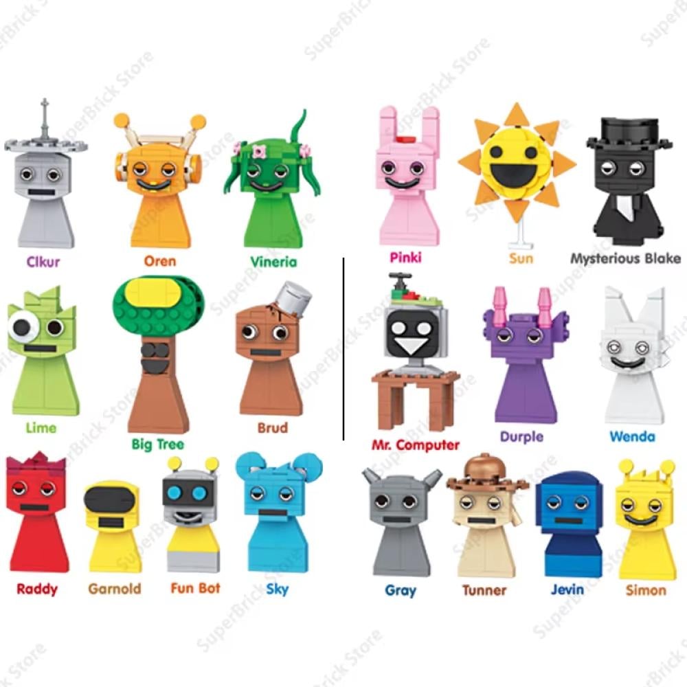 مجسمات نمبر بلوكس التعليمية