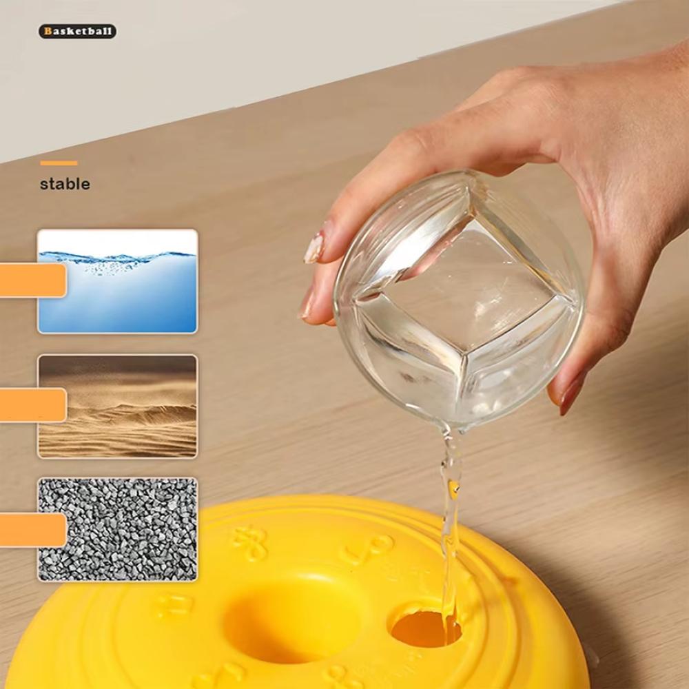 حامل كرة سلة للأطفال بشكل ضفدع (للعب الداخلي والخارجي)