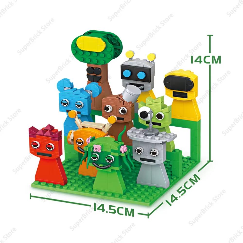 مجسمات نمبر بلوكس التعليمية