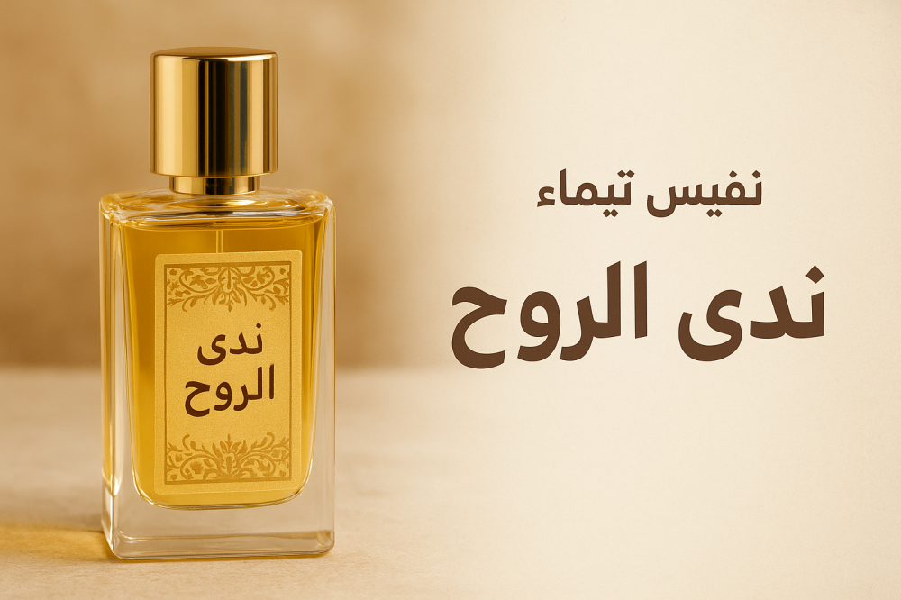 ندى الروح… عطر يلامس المشاعر ويترك أثراً لا يُنسى