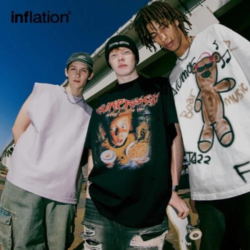INF - Oversized T shirt printed Unisex