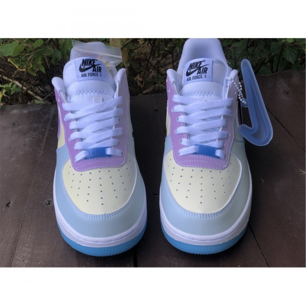 nike air force 1 '07 lx uv reactive changes colors