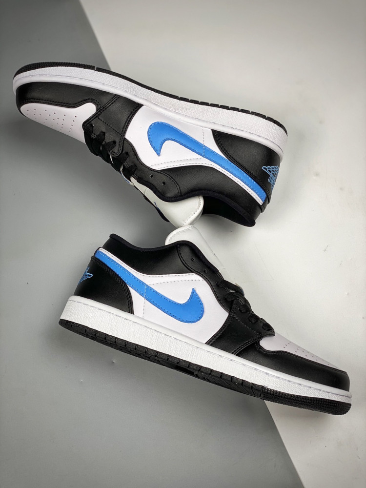 Jordan 1 Low Black University Blue