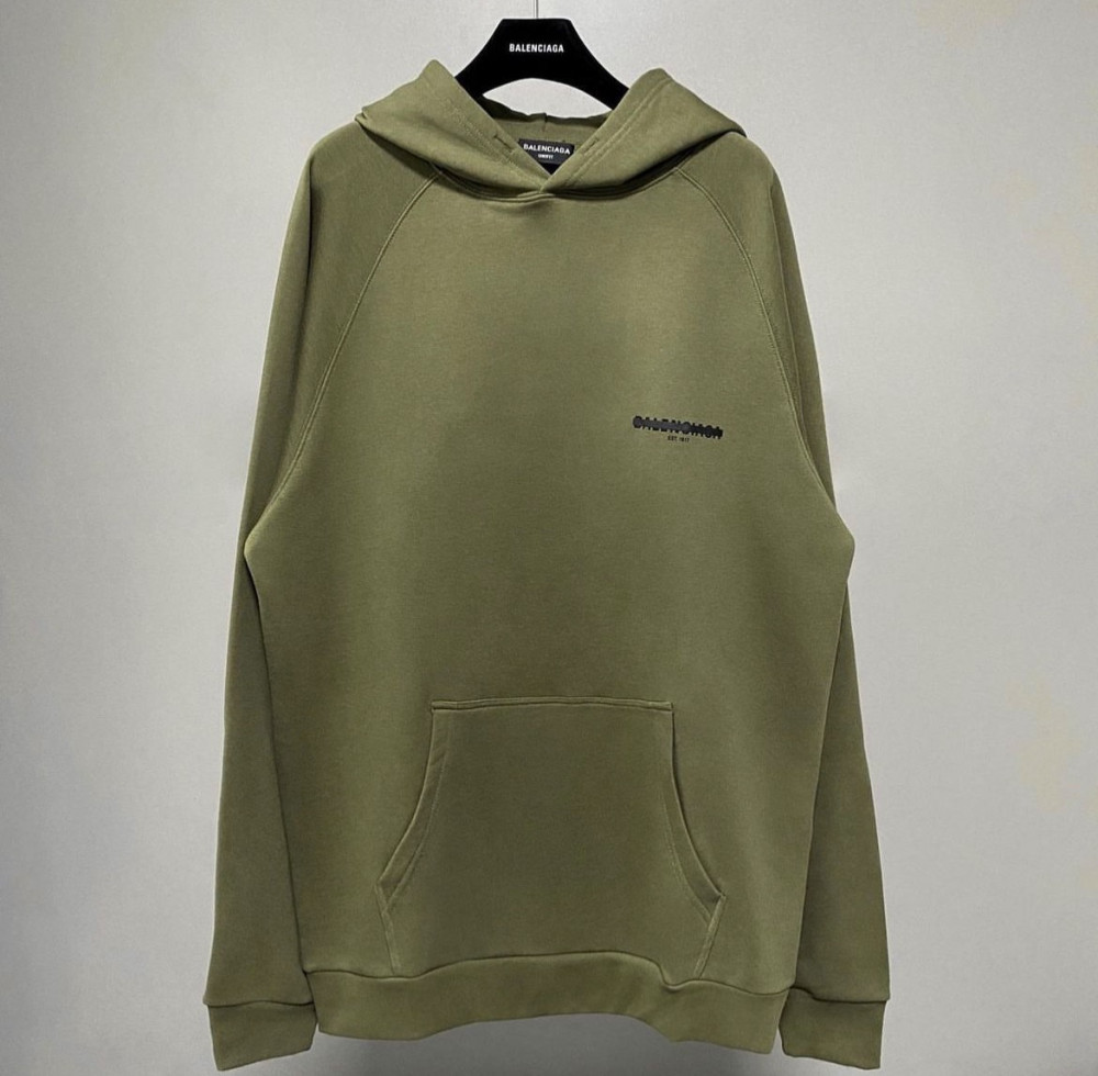 Balenciaga 2024 hoodie olive