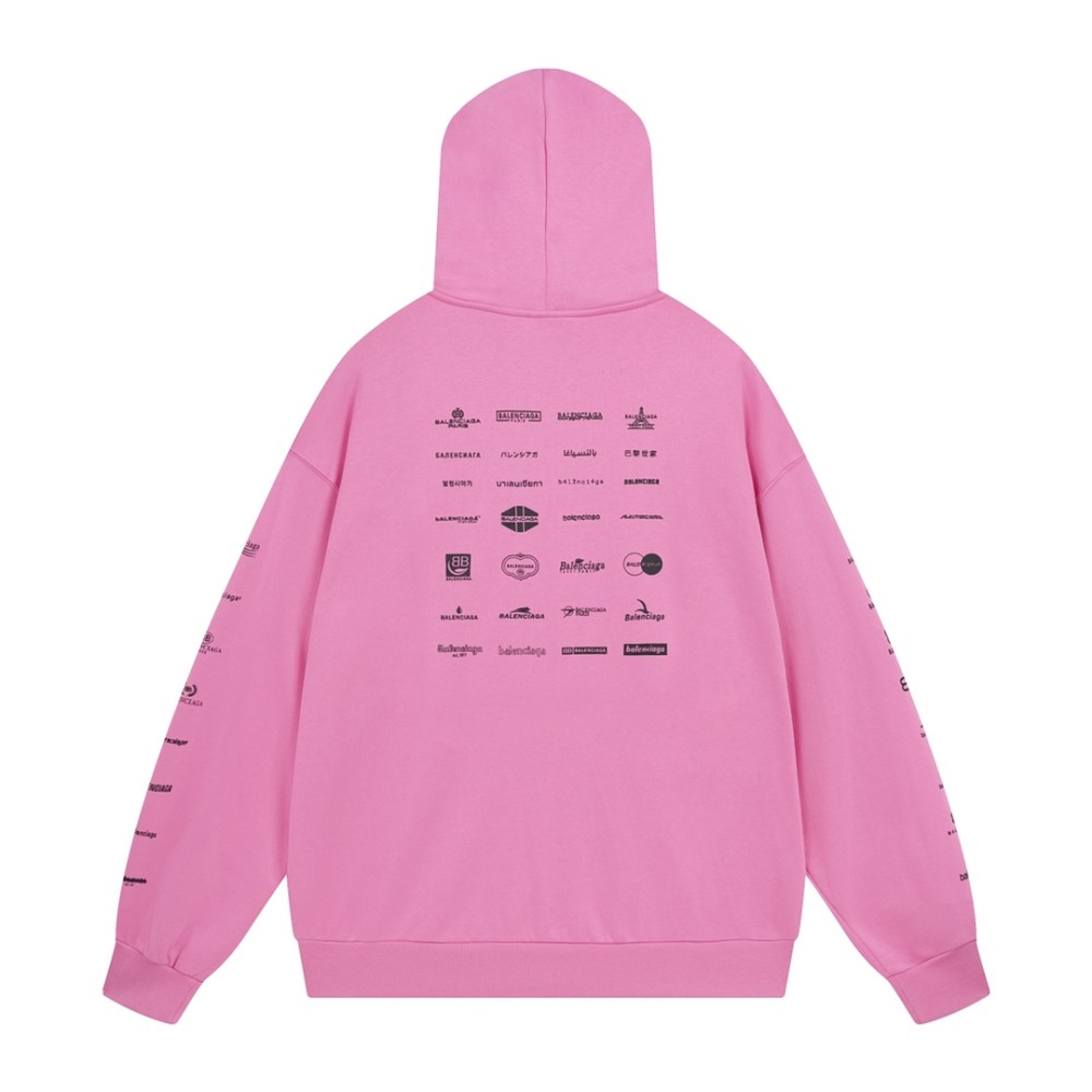 BALENCIAGA バレンシアガ コート 赤紫 32(XXS位) 2008824L0033 Balenciaga Unisex Oversized hoodie - b3 store | b3