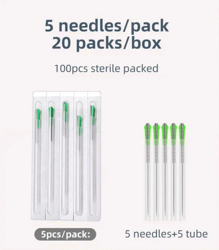 ACUPUNCTURE NEEDLES ابر جافة للعلاج الطبيعي سماكة 0.25x30mm