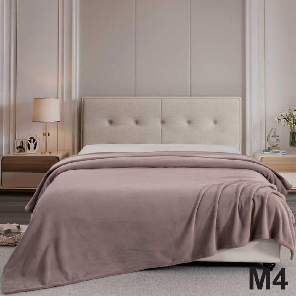 بطانية فلانو نفرين ملكي الناعمة