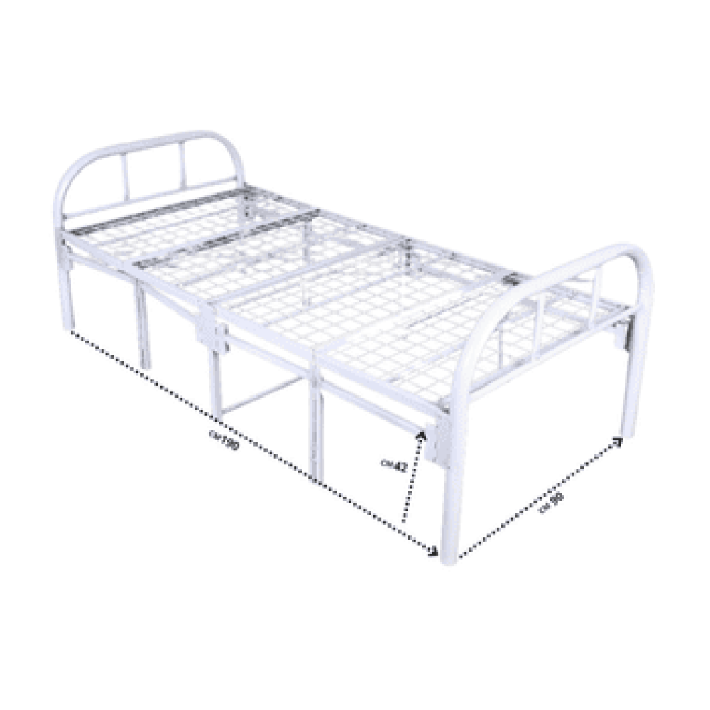 سرير حديد قابل للطي موفر للمساحة 190*90