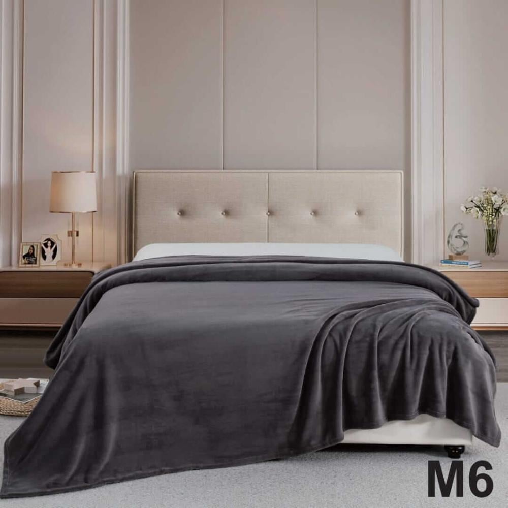 بطانية فلانو نفرين ملكي الناعمة