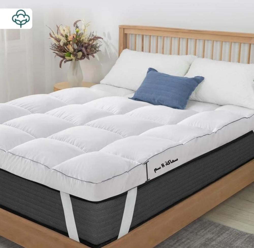 لباد فندقي فاخر قطن 8 سم