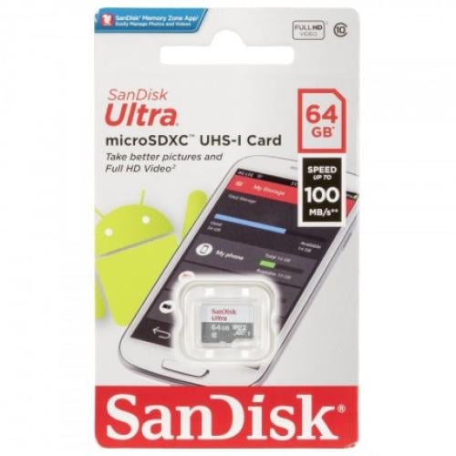 ذاكرة داخلية 64 قيقا بايتSanDisk 64GB Ultra Lite M...