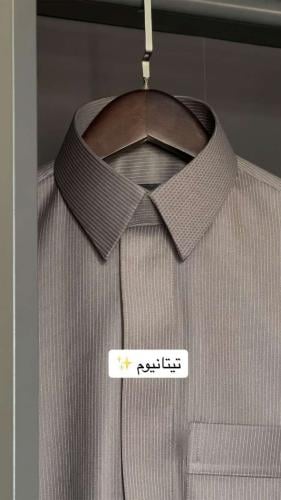 لون تيتانيوم قماش رجالي