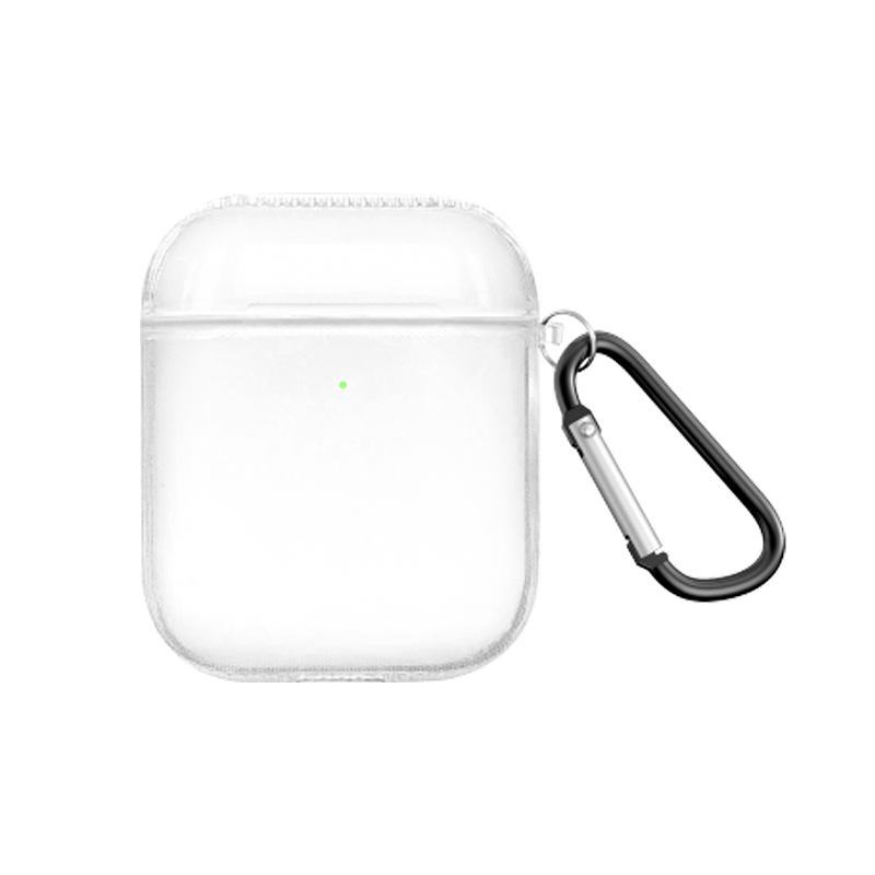 ريسي حافظة سماعة شفافة مصنوعة من مواد صديقة للبيئة ولا تخدش السماعة مضادة للسقوط وللصدمات وللانزلاق حماية متكاملة من خلال قطعة واحدة شفافة