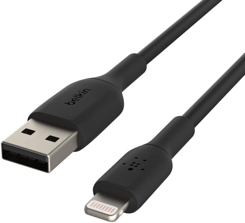 Belkin Boost Charge Braided Lightning to USB-A Cable 1M Black