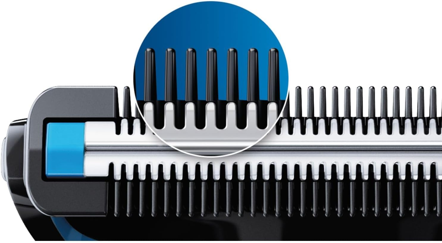 فيليبس ماكينة تشذيب شعر الجسم أداة تشذيب الجسم والفخذين المقاومة للماء مشط ثنائي الاتجاه نظام حماية للبشرة مع بطارية AA