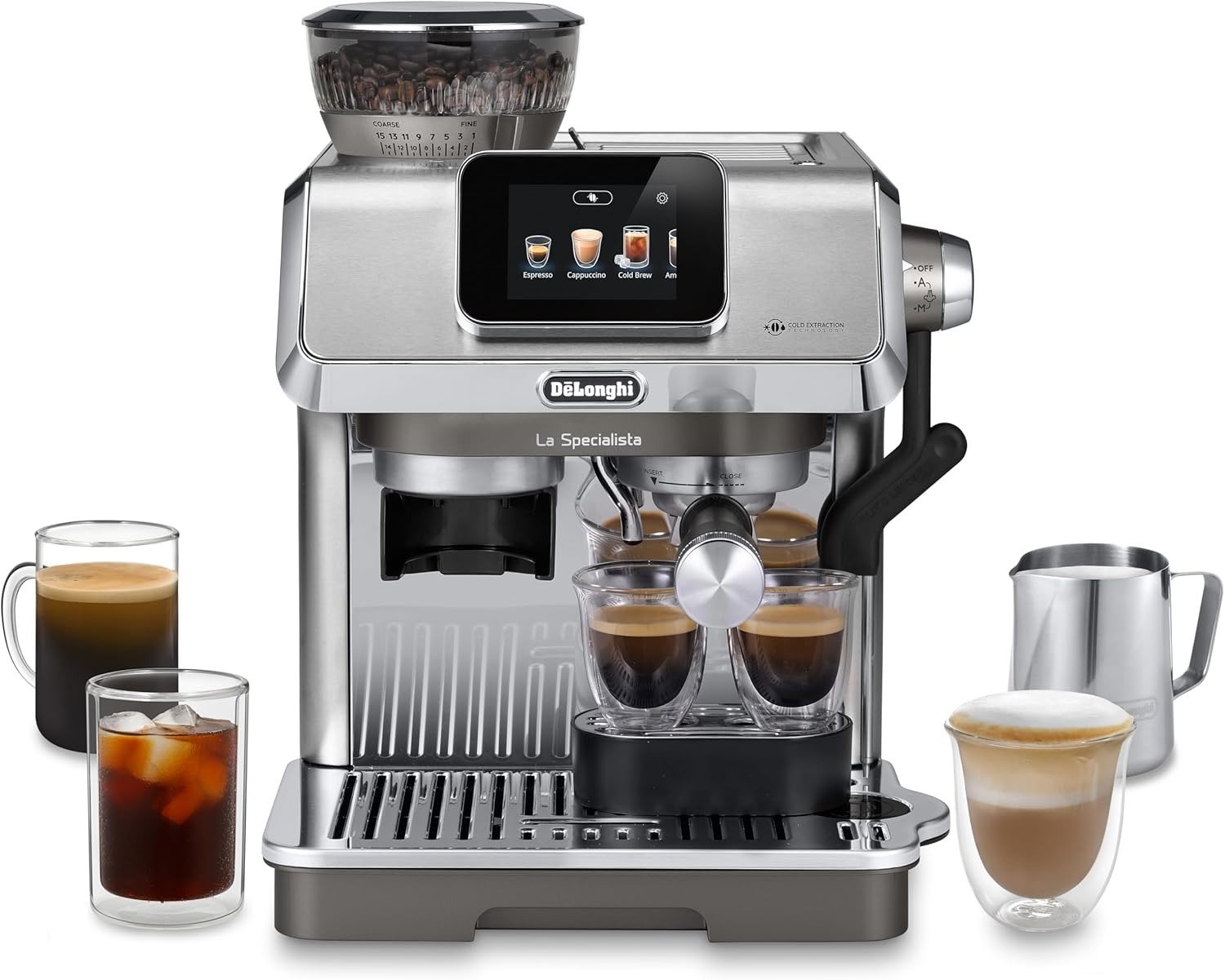 DeLonghi La Specialista Touch Pump Espresso Coffee Machine