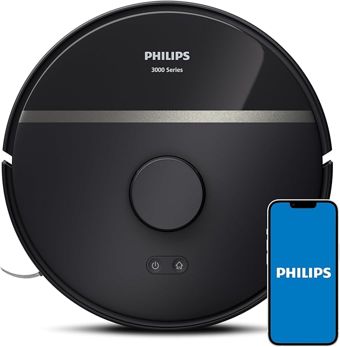 Philips Robot Vacuum and Mop  in Dark and Beluga Metallic