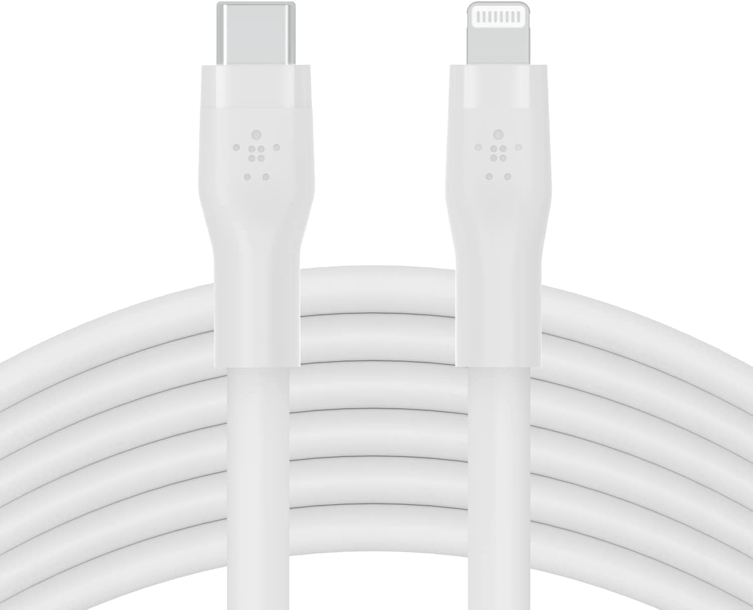 Belkin BoostCharge Flex Silicone USB Type C to Lightning Cable-3M