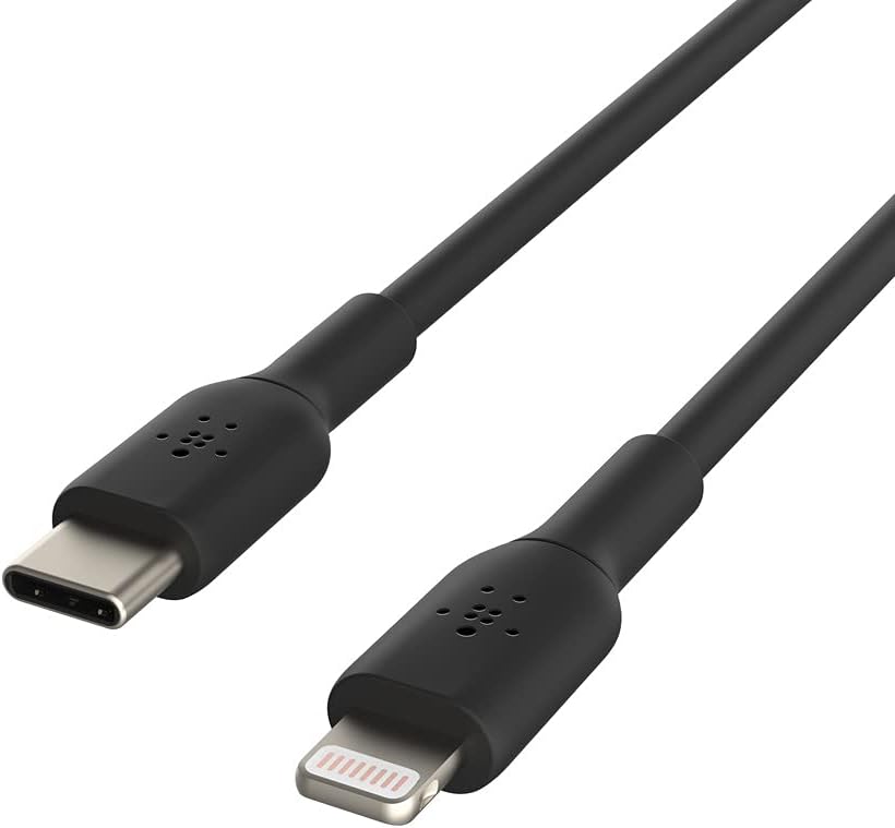 Belkin BoostCharge USB-C to Lightning Cable 2m Black