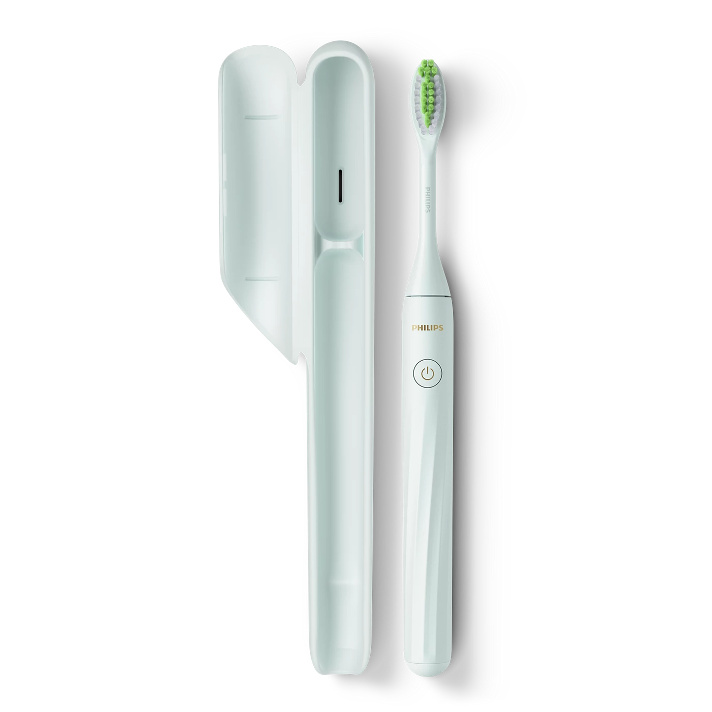 فيليبس فرشاة اسنان تعمل بالبطارية مع حافظة باي سوني كير تصميم رفيع وخفيف الوزن