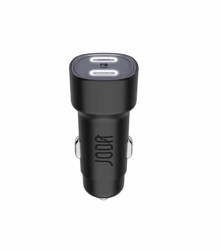 جودا - شاحن سيارة TUBE 45 PD بقوة 45W بمنفذين USB-C