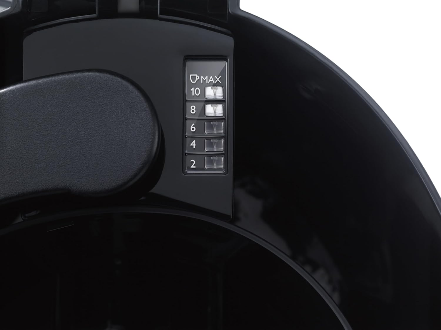 فيليبس ماكينة تحضير القهوة بالتنقيط بسعة 1.2 لتر باللون الأسود والفضي