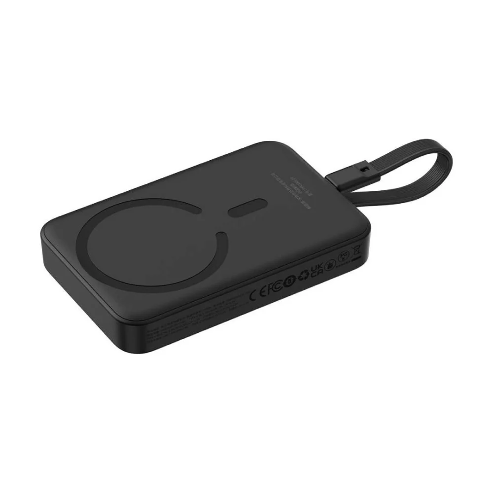 Baseus MagSafe Mini 30W 10000mAh Power Bank with Type-C and Wireless Charging - Black