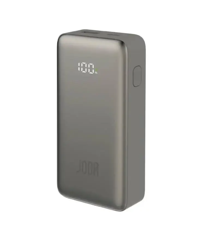 جودا بنك طاقة توربو 10، 10000 مللي أمبير/ساعة، PD، 30 واط، شاشة LED رمادي، منفذان، 1USB-C، 1USB-A (PB013AUUN1)