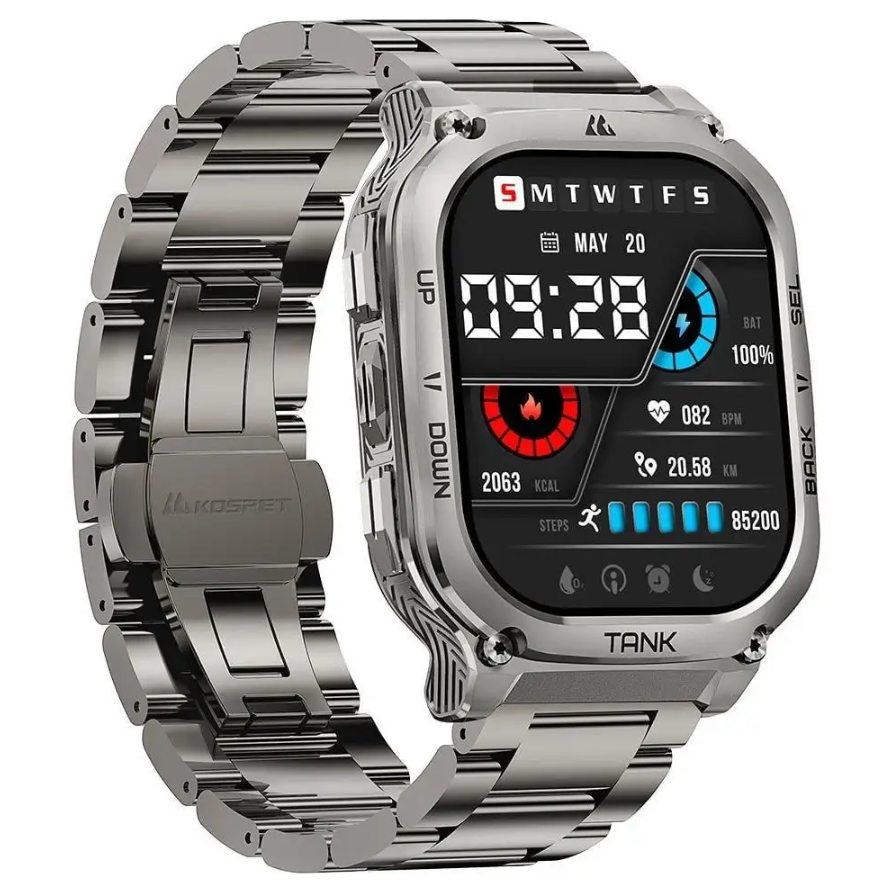 كوسبت - ساعة تانك M3 اصدار خاص مقاس 49 مم - فضي