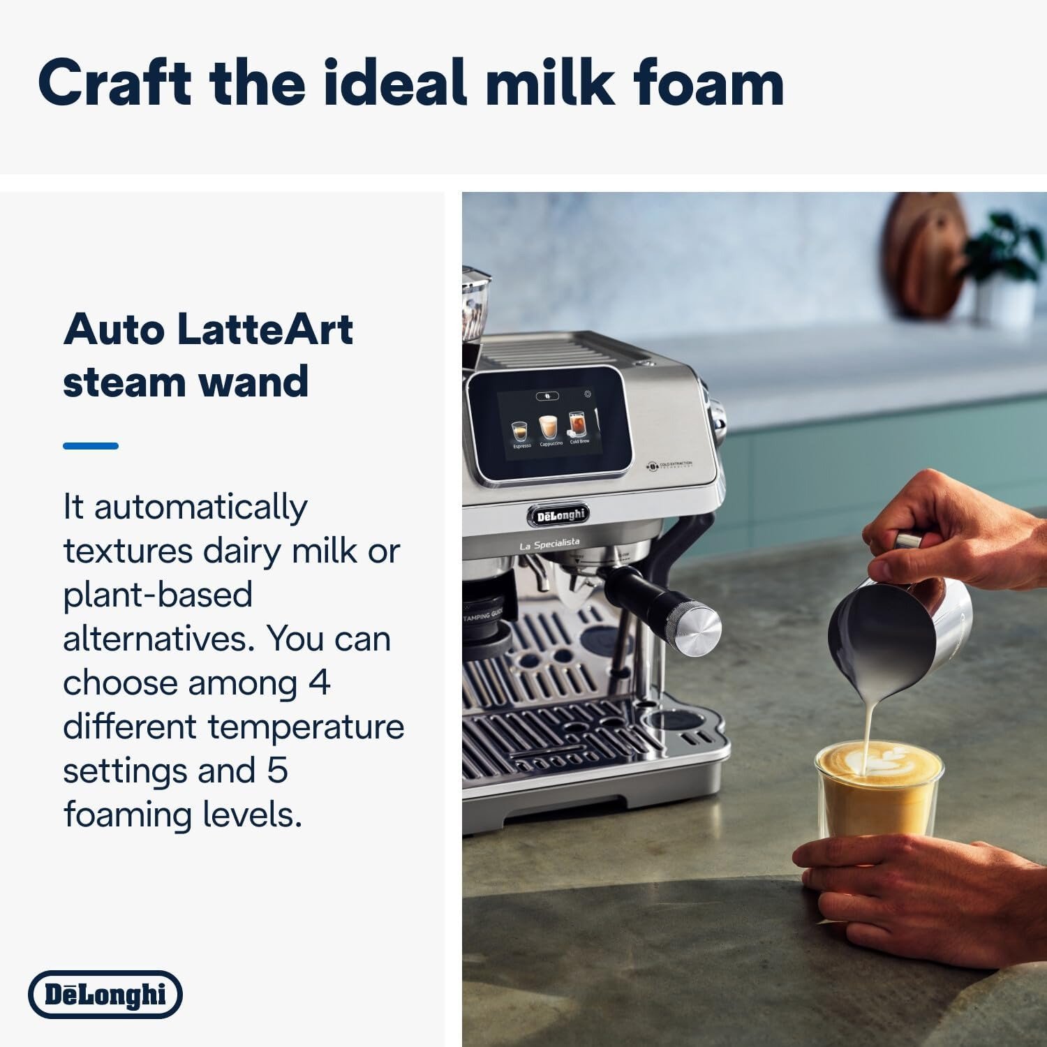 DeLonghi La Specialista Touch Pump Espresso Coffee Machine