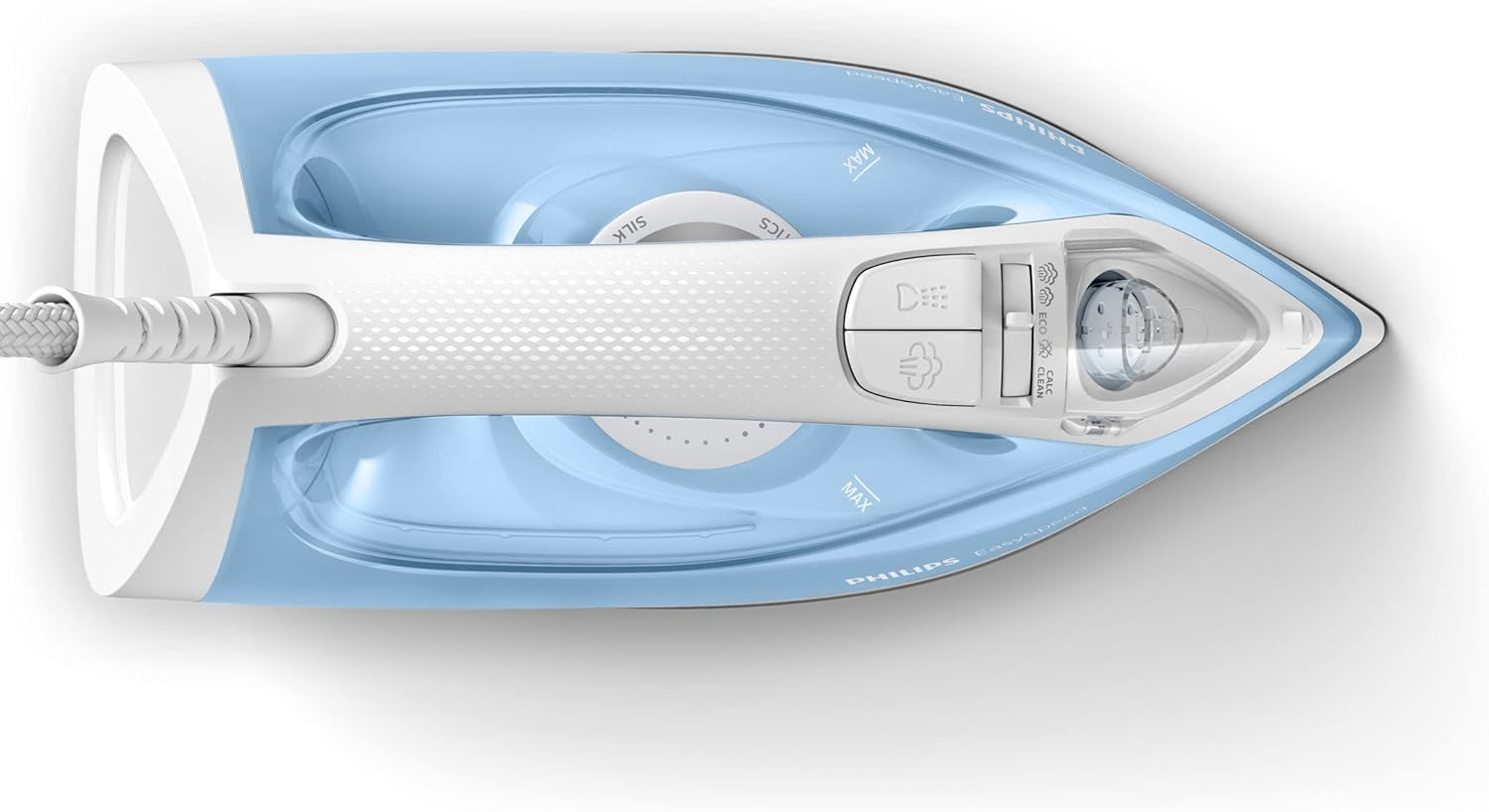فيليبس مكواة ايزي سبيد ازرق فاتح وابيض