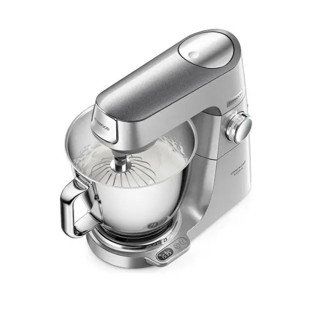 كينوود ماكينة مطبخ من تيتانيوم شيف بيكر اكس ال، خلاط قائم مع خطاف عجن، مضرب ووعاء سعة  6.7 لتر سعة 5 مضارب 1800  واط قدرة.