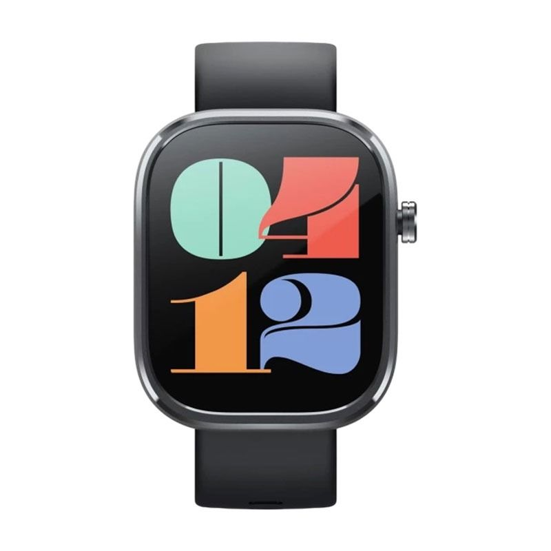 ميبرو C4 ساعة ذكيه  لون رمادي داكن   الخامة  معدن  بلاستيك مقوى بالألياف الزجاجية (PC & GF)   الشاشة: شاشة TFT مقاس 2.01