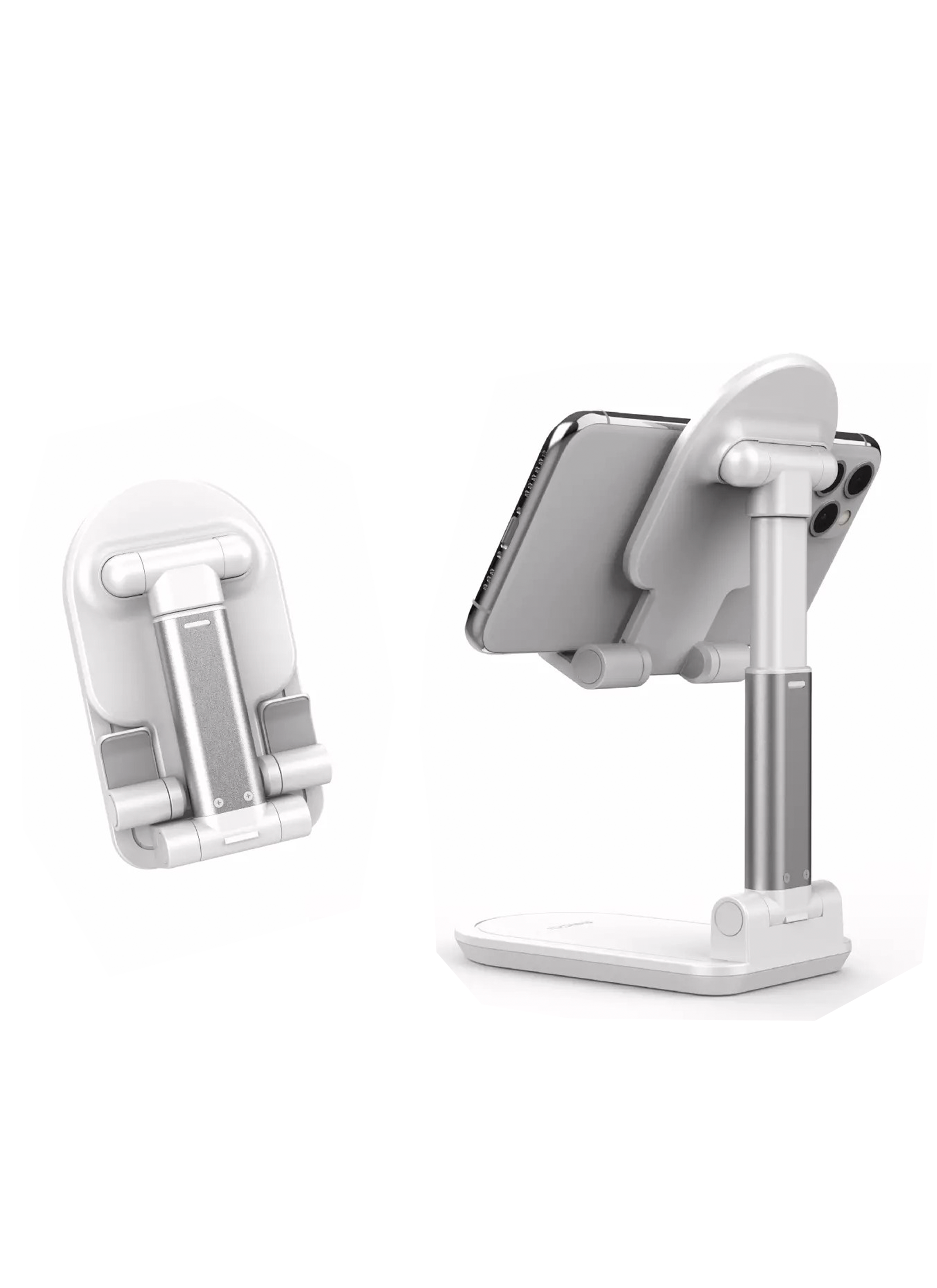 ريسي حامل جوال وتابلت حامل صغير الحجم  ويمكن وضعه على أي سطح قابل للطي