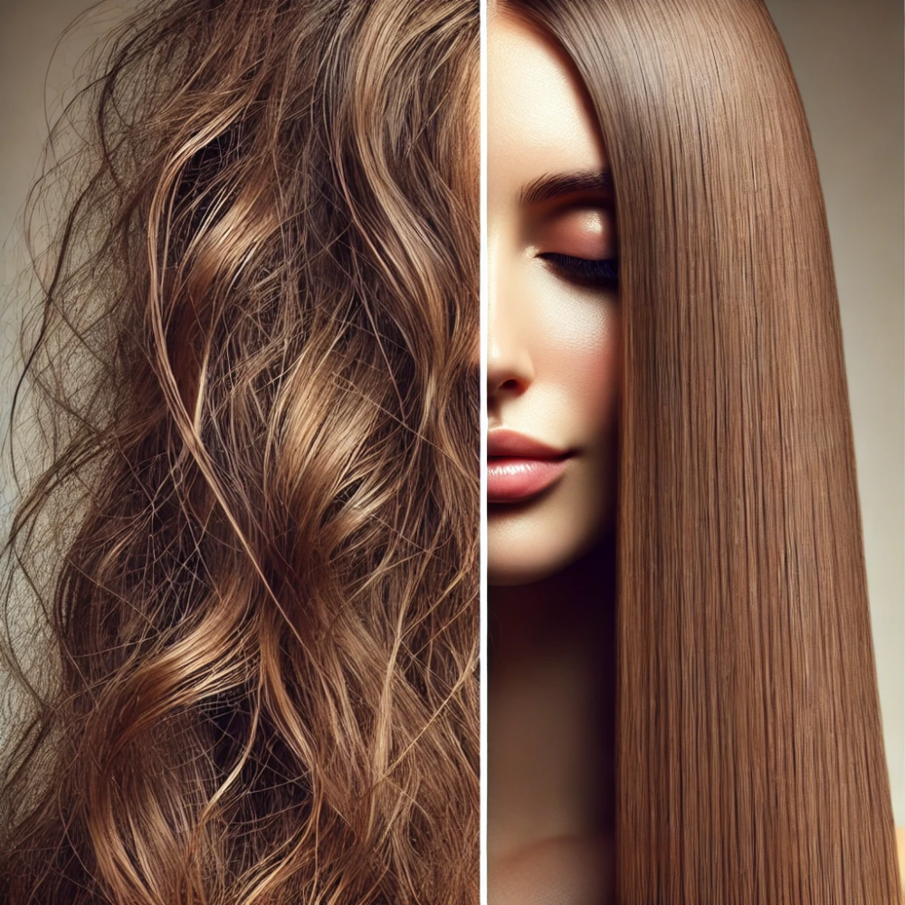 اسباب الشعر الجاف - حلولها