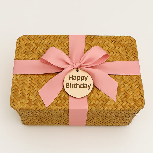 تعليق خشبي للتهنئة – Happy Birthday