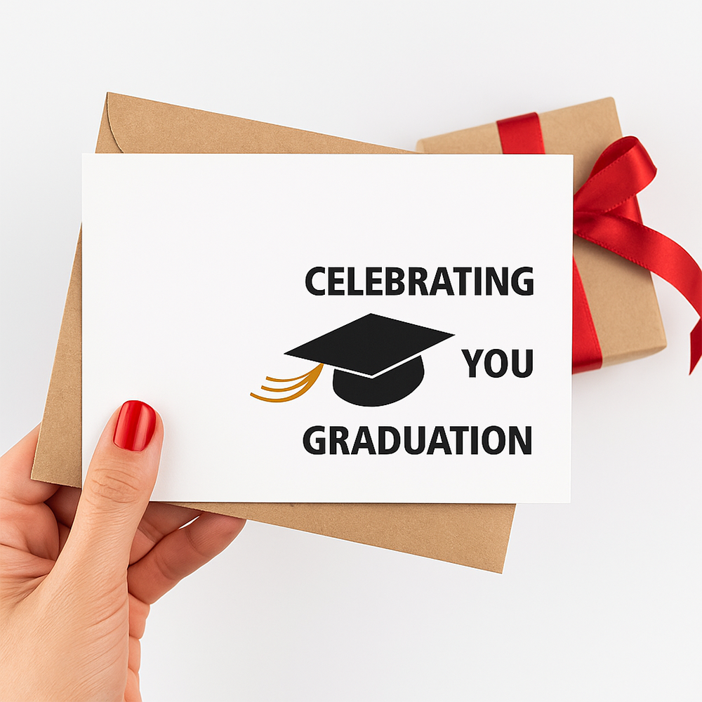 بطاقة تهنئة تخرج – Celebrating Your Graduation