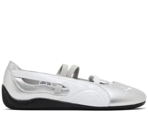 PUMA Speedcat "Silver" ballet flats